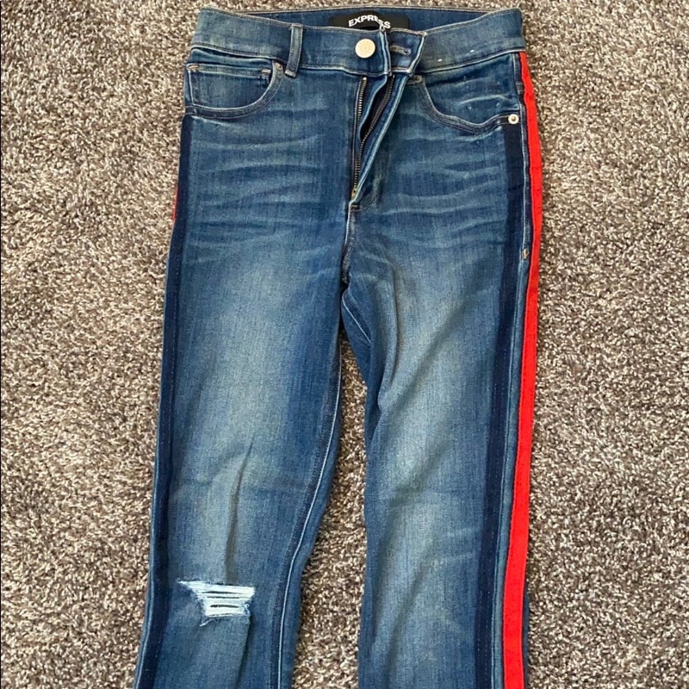 Express High Rise Ankle Jegging